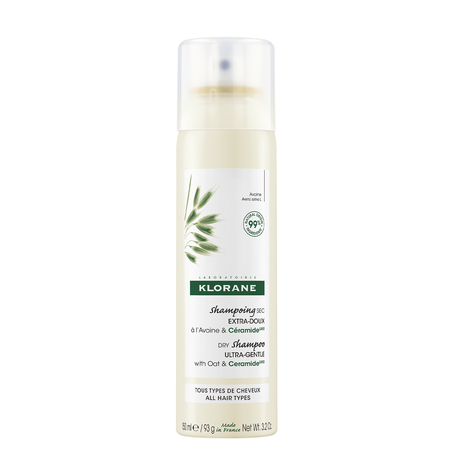 Klorane Dry Shampoo with Oat and CERAMIDE LIKE 150ml