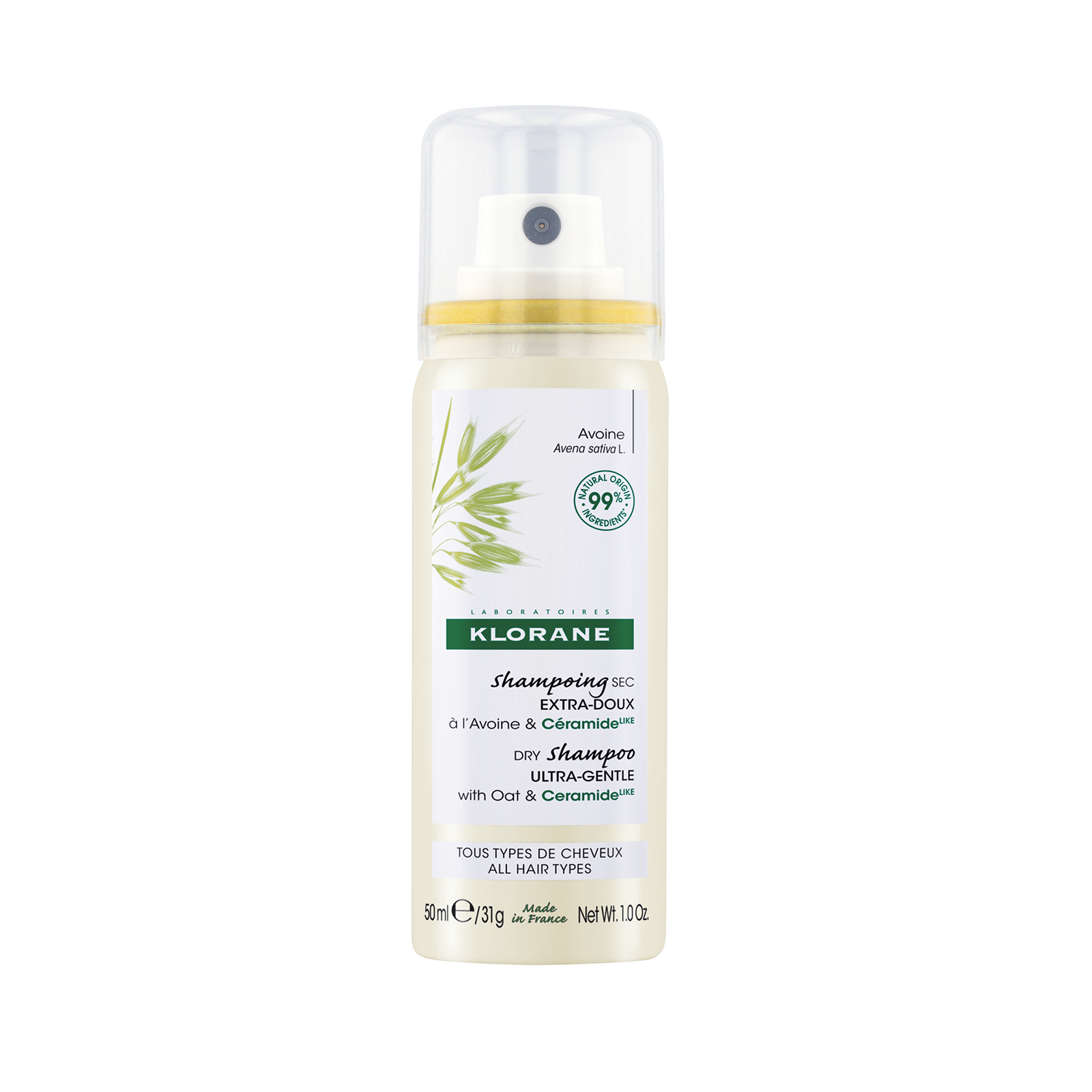 Klorane Dry Shampoo with Oat and CERAMIDE LIKE 50ml