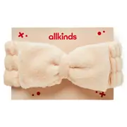 Allkinds Fluffy Bow Headband - Peach by Allkinds