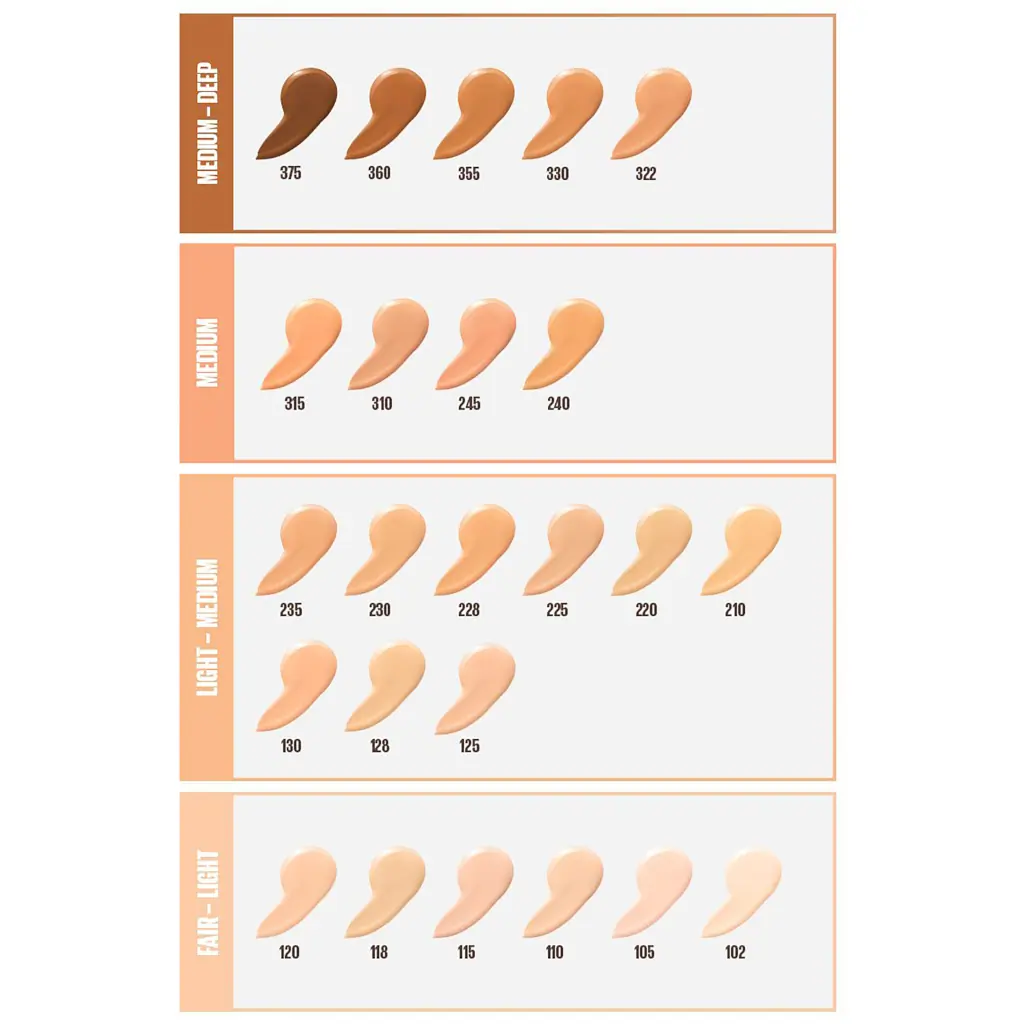 Maybelline Fit Me Dewy + Smooth Liquid Foundation SPF 18 30ml