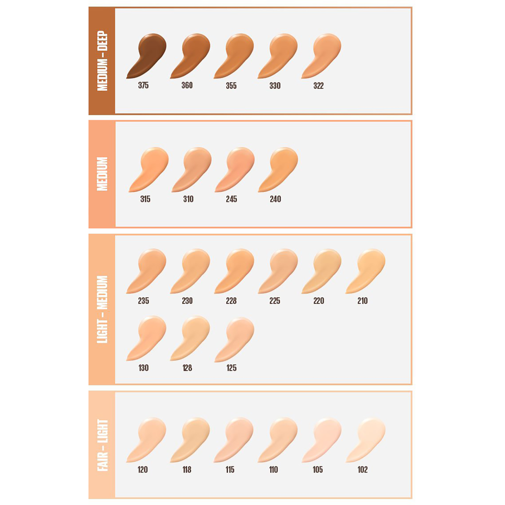 Maybelline Fit Me Dewy + Smooth Liquid Foundation SPF 18 30ml