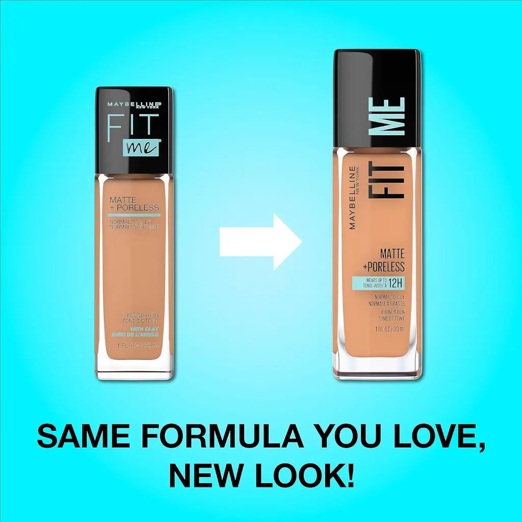 Maybelline Fit Me Matte + Poreless Liquid Foundation 30ml