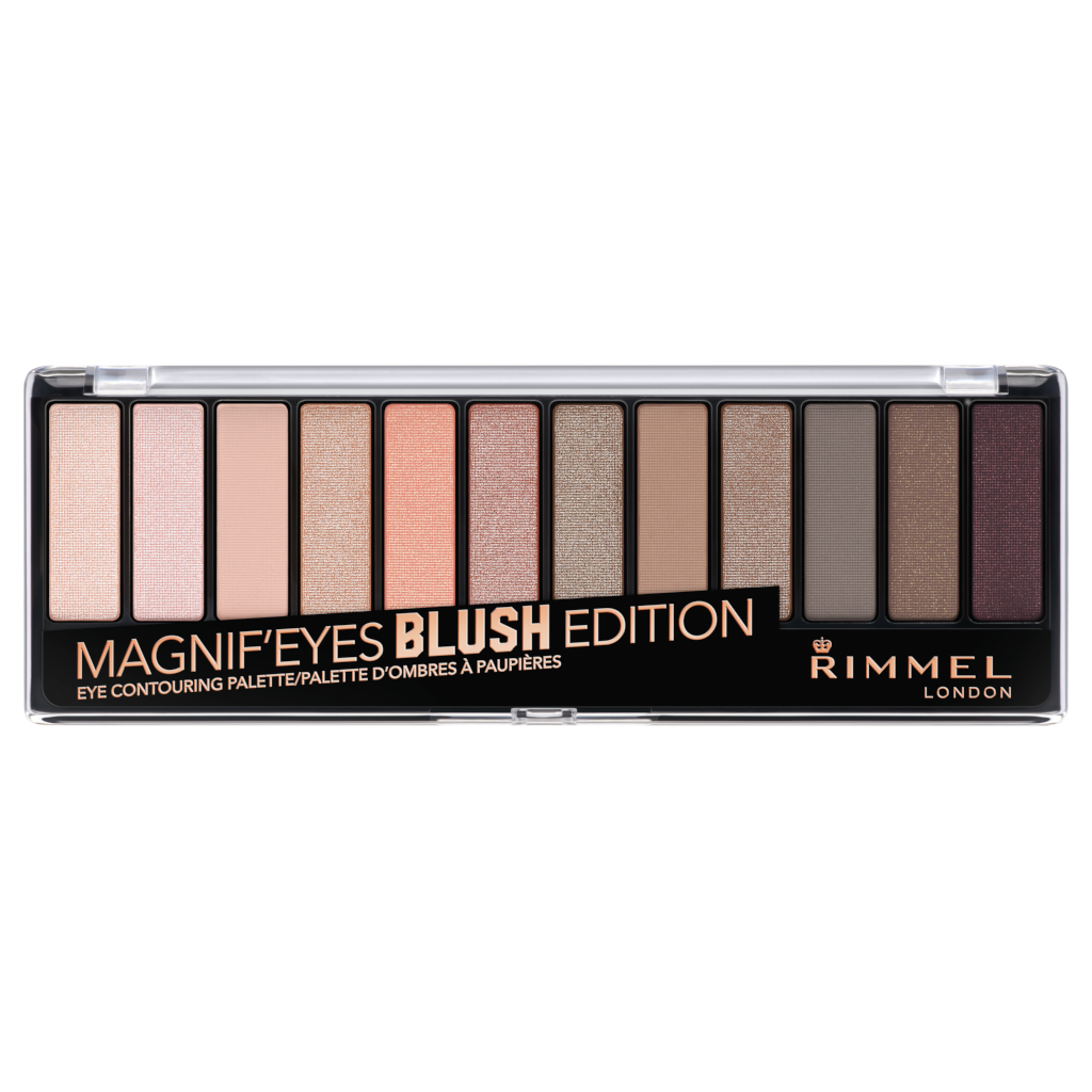 Rimmel London Magnif'Eyes 12 Pan Eyeshadow Palette - #002 Blush