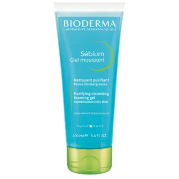 Bioderma Sébium Gel Moussant Purifying Foaming Gel Cleanser for Oily Skin 100ml