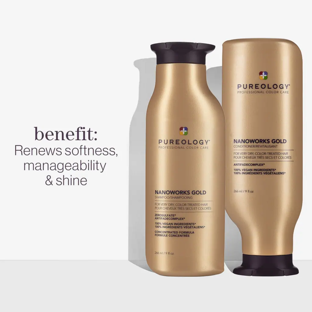 Pureology Nanoworks Gold Shampoo 266ml