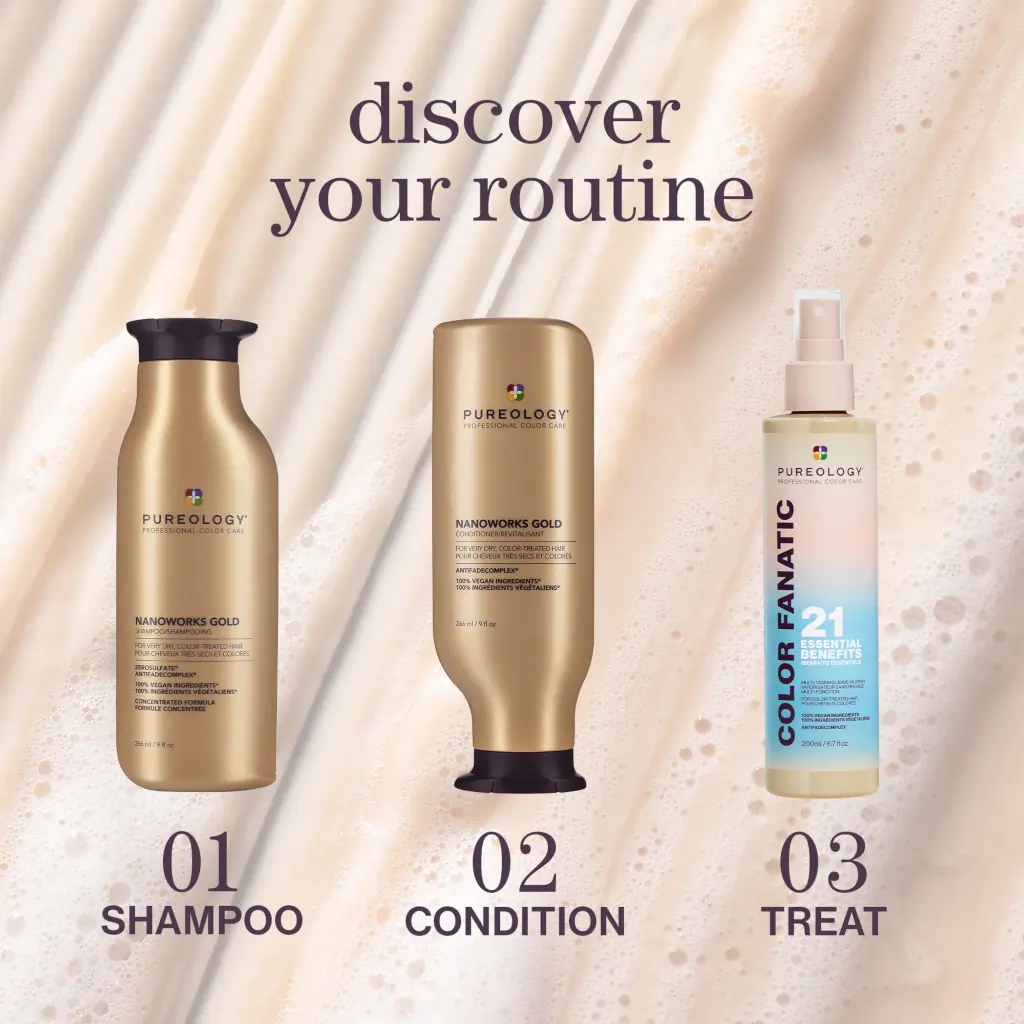 Pureology Nanoworks Gold Shampoo 266ml