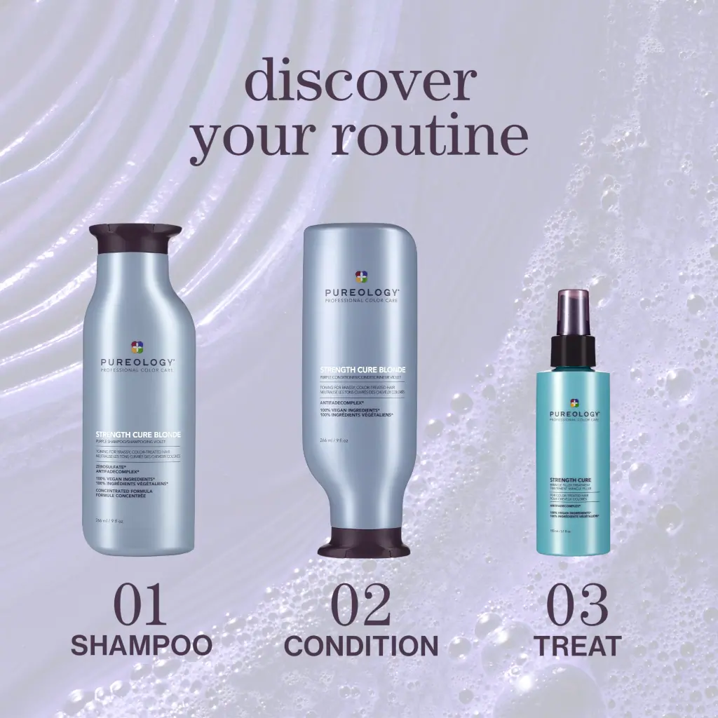Pureology Strength Cure Blonde Shampoo 266ml