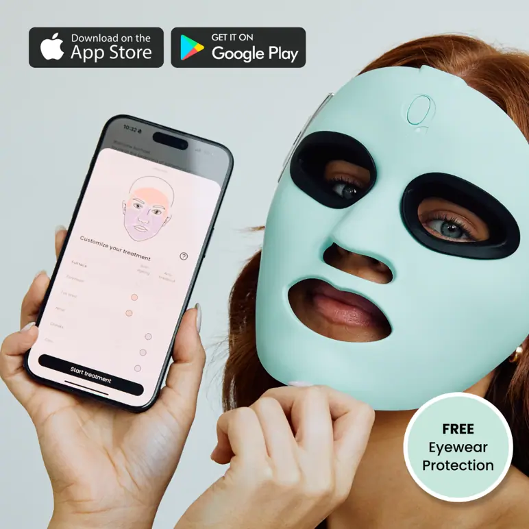 Qure QRejuvalight Pro Facewear LED Face Mask Adore Beauty