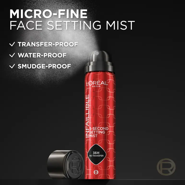 L'Oréal Paris Infallible 3-Second Setting Spray Mist 75ml