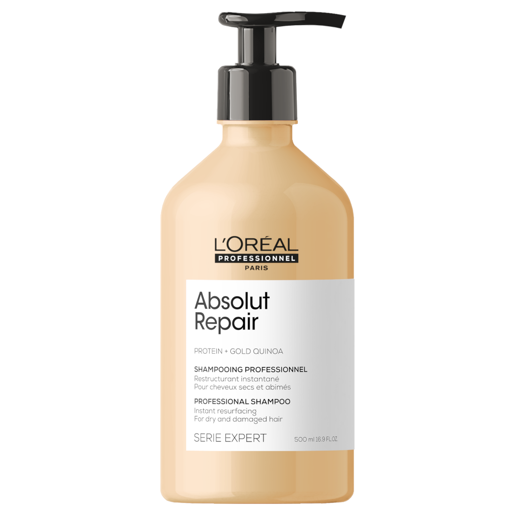 L'Oreal Professionnel Serie Expert Absolut Repair Gold Quinoa & Protein Shampoo 500ML