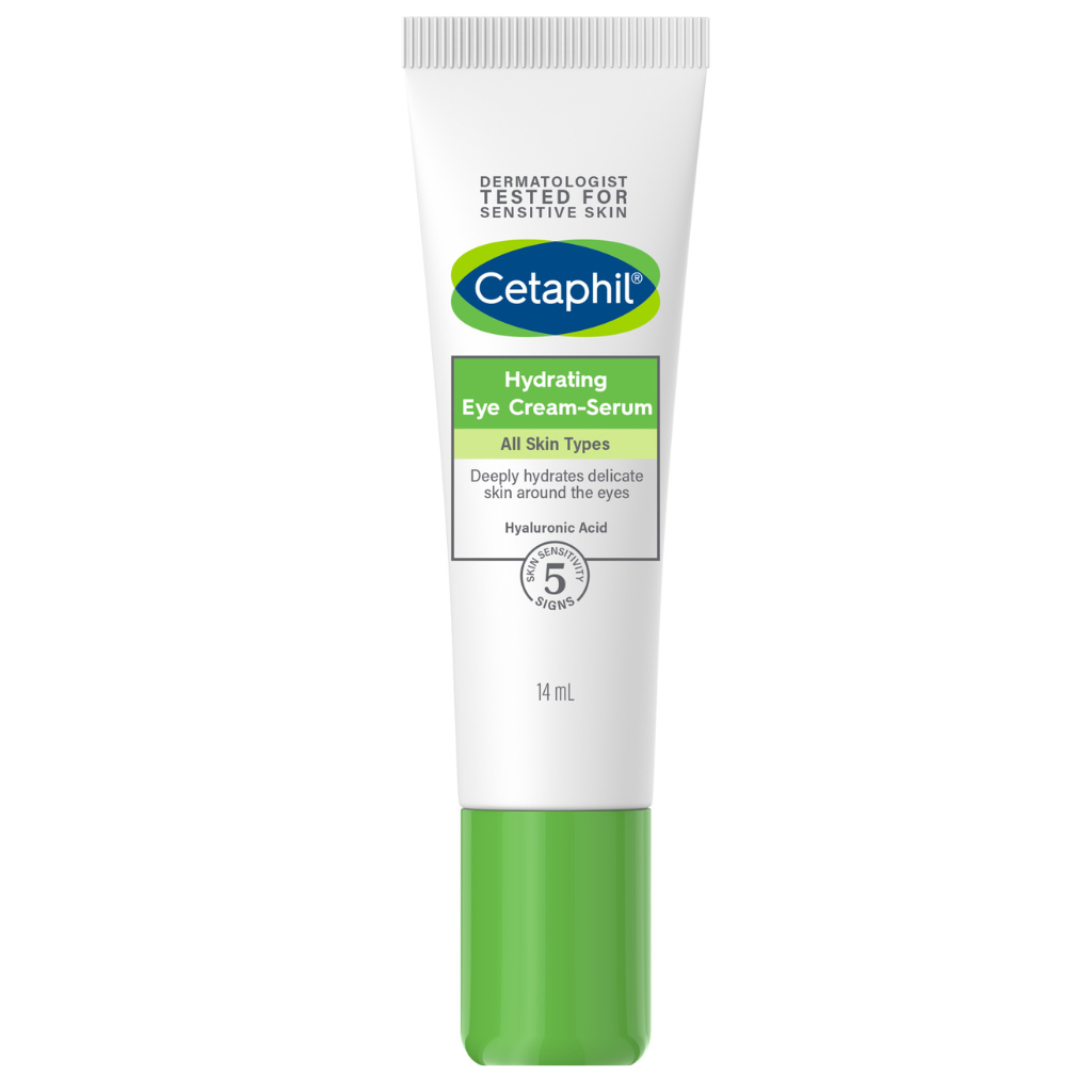 Cetaphil Hydrating Eye Cream-Serum with Hyaluronic Acid,14g