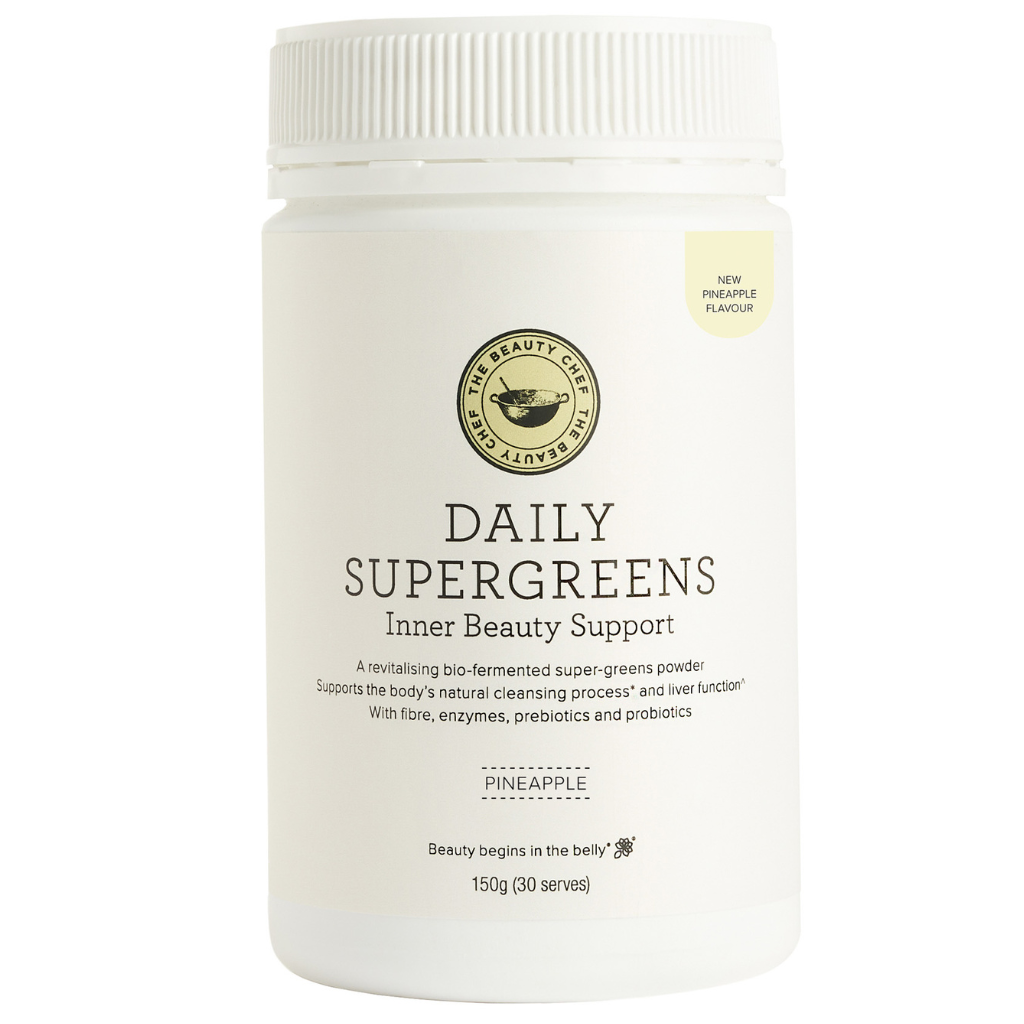 The Beauty Chef Daily Supergreens Pineapple 150g