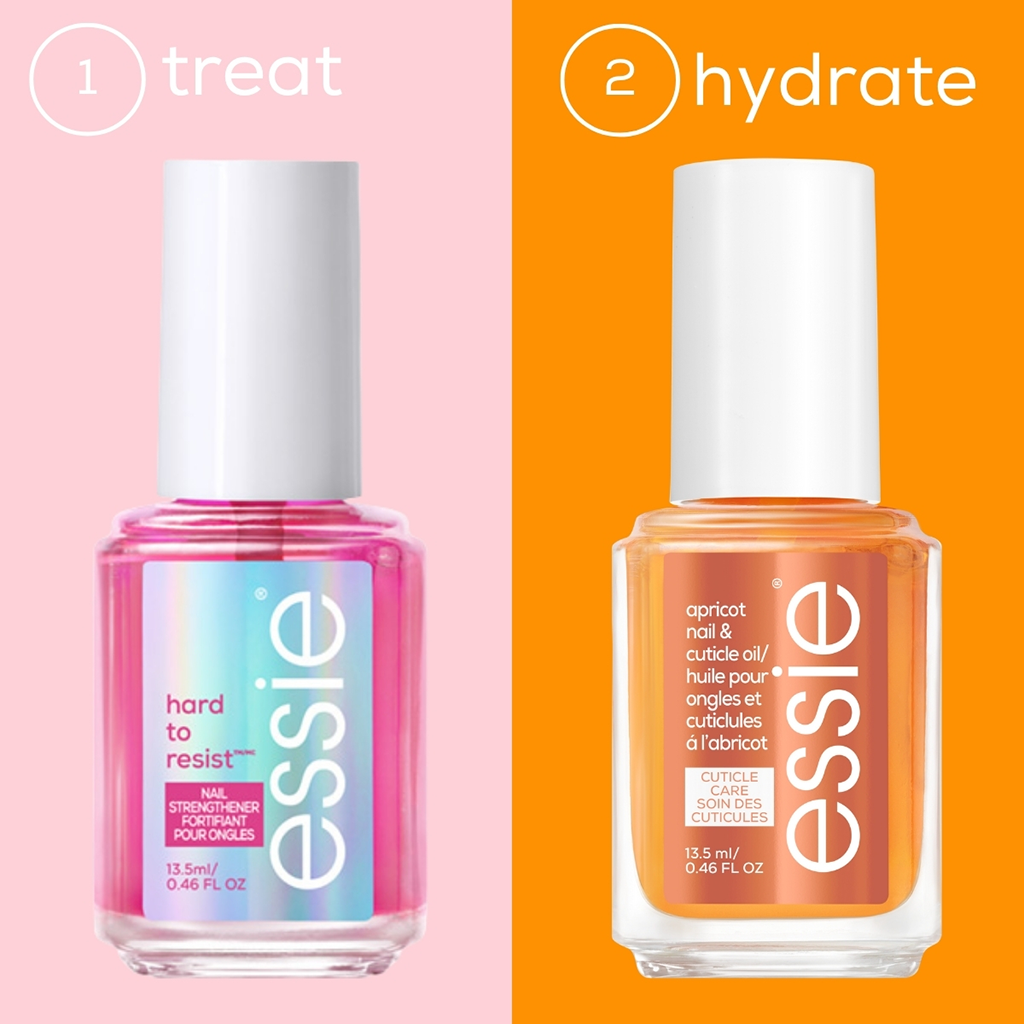 Essie Hard to Resist Nail Strengthener - Pink Tint