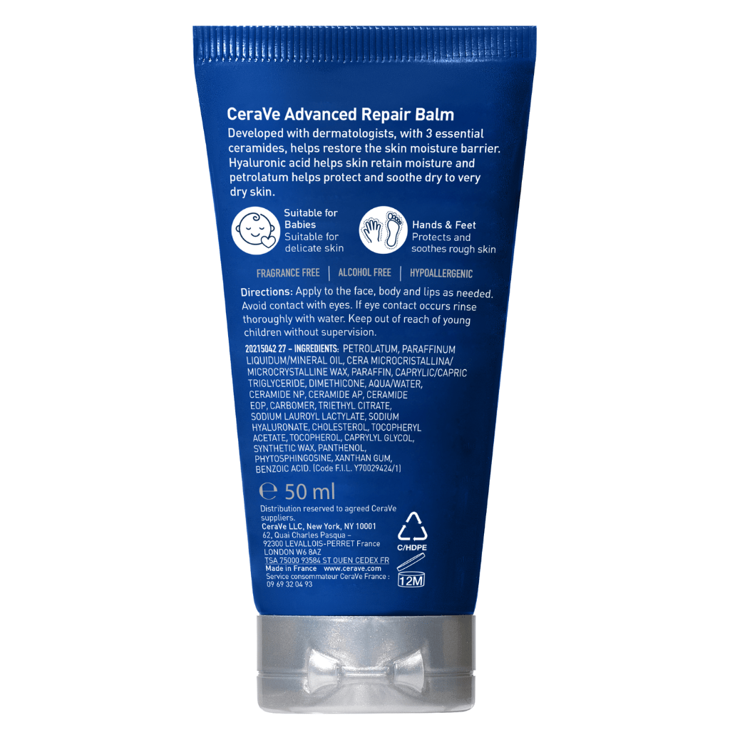 Minima[liste] Organic Dry Zone Repair Balm – SOS-Balsam Für Trockene Haut, 50 Ml