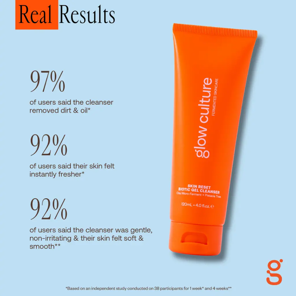 Glow Culture SKIN RESET BIOTIC GEL CLEANSER 120 ml