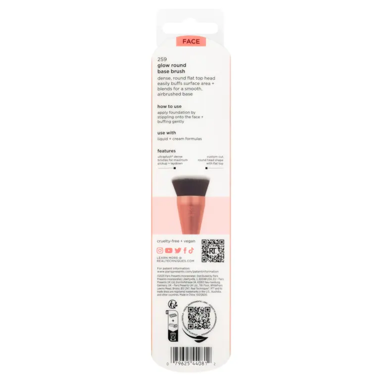 Real Techniques Glow Round Base Brush