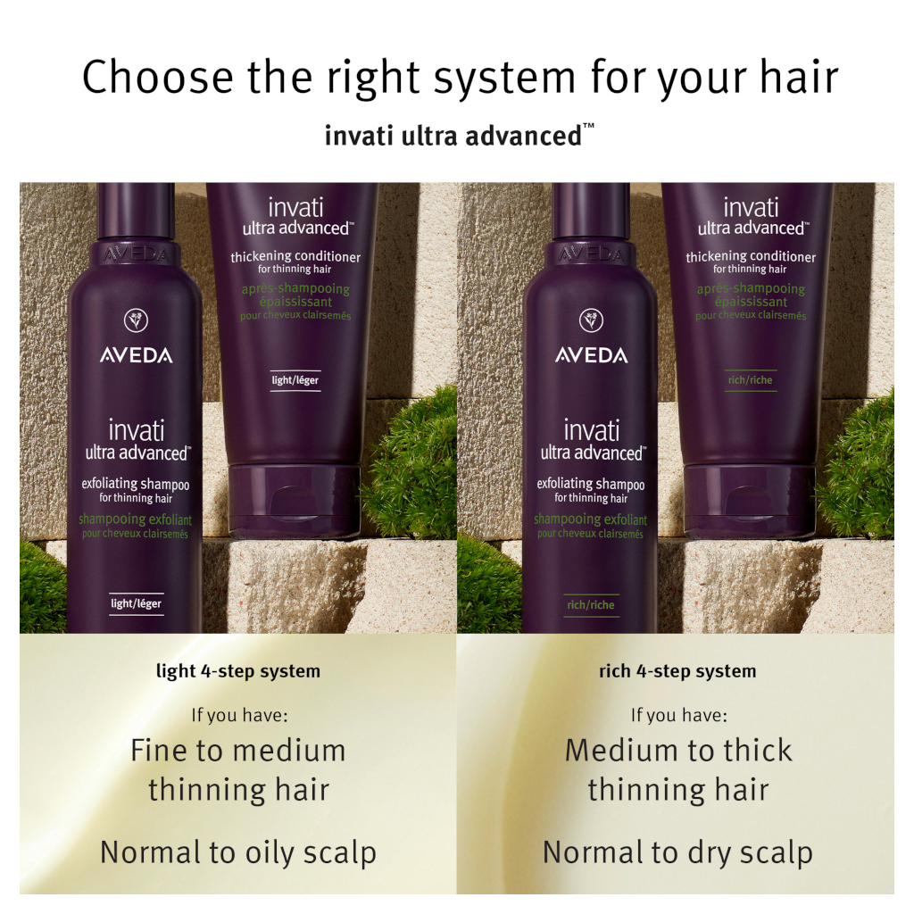 Aveda Invati Ultra Advanced Rich System Set - 4-Step Hair Care