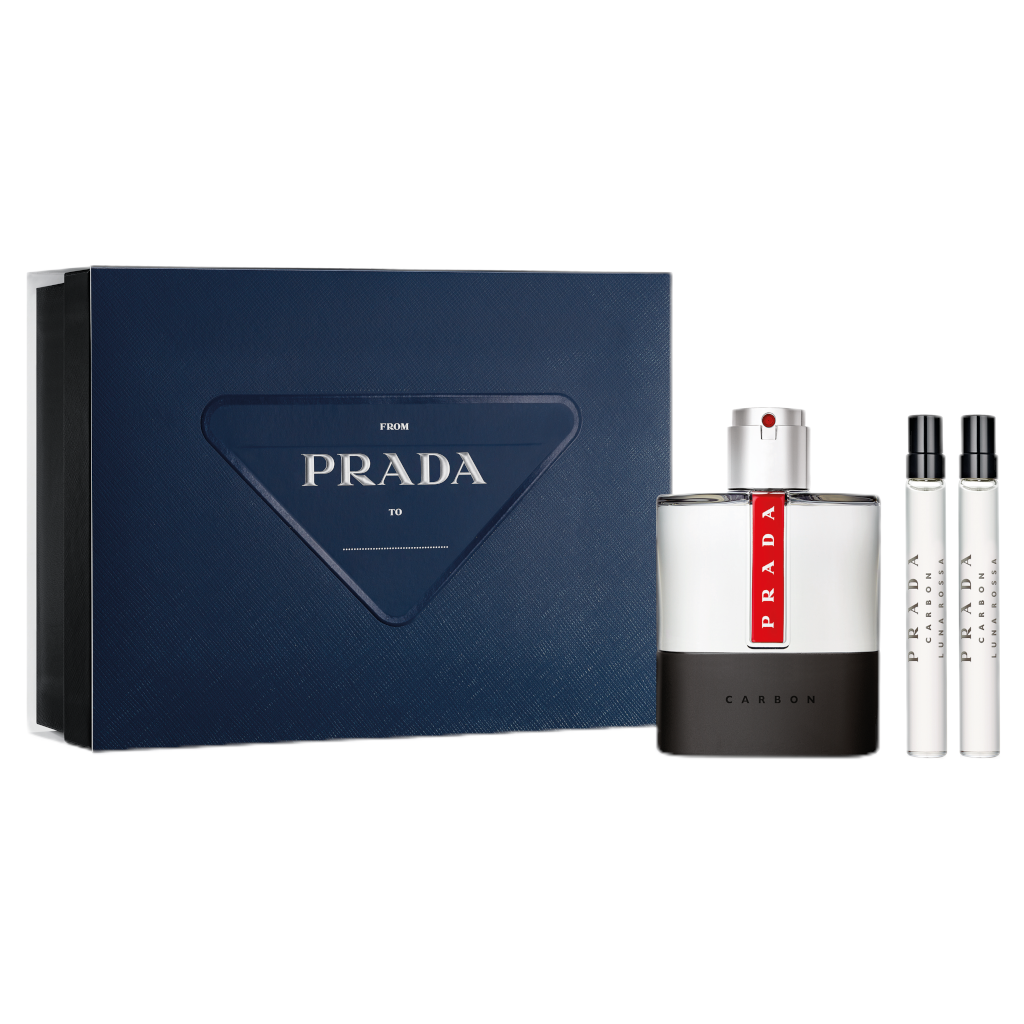 Prada Luna Rossa Carbon EDT 100ml Set AU Adore Beauty