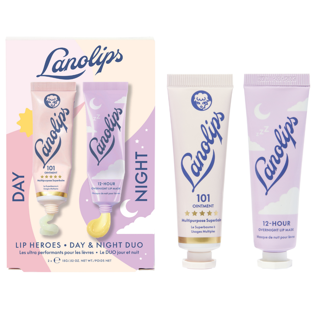 Lanolips Lip Heroes Day & Night Duo (2 x 10g)