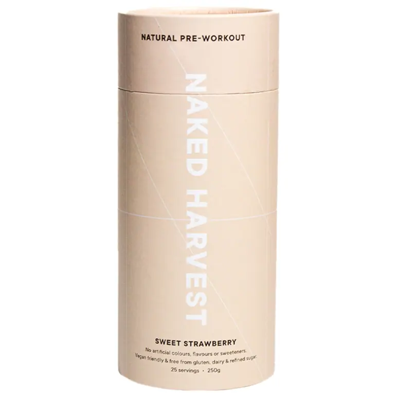 Naked Harvest Sweet Strawberry Pre-Workout 250g