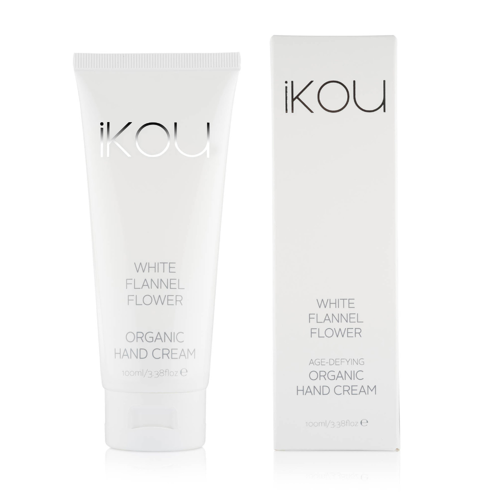 IKOU White Flannel Flower Organic Hand Cream 100ml