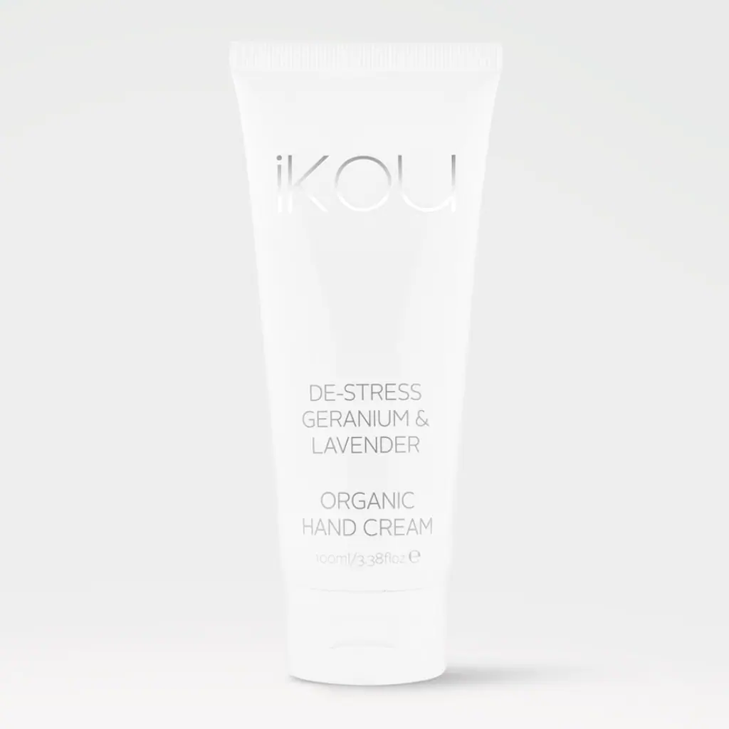 IKOU De-Stress Geranium & Lavender Organic Hand Cream 100ml