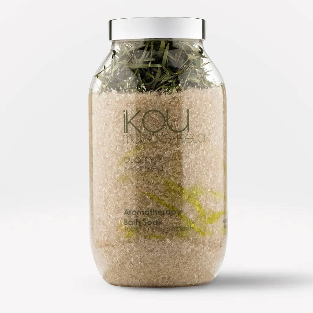IKOU Muscle Relax Aromatherapy Bath Soak 850g Jar