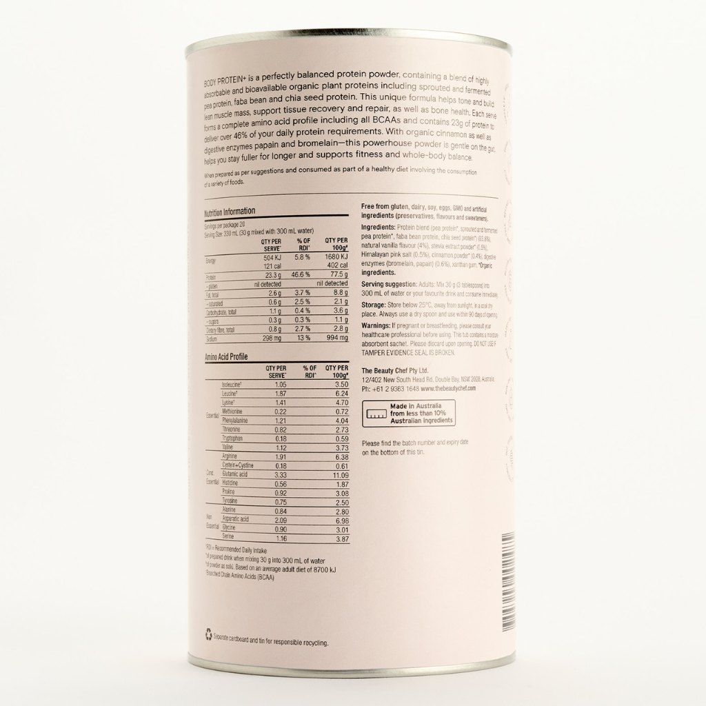 The Beauty Chef Body Protein+ Inner Beauty Support Vanilla ( 600g )
