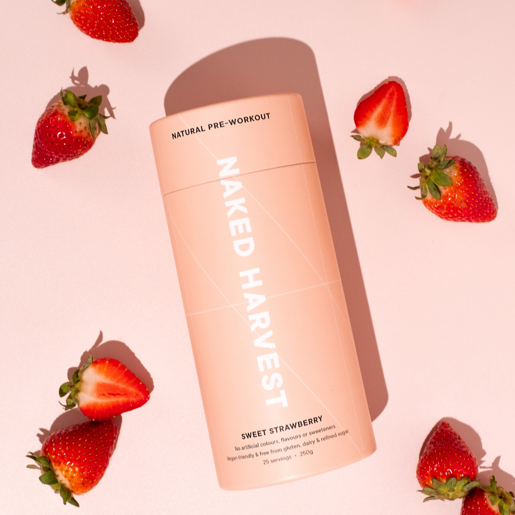 Naked Harvest Sweet Strawberry Pre-Workout 250g