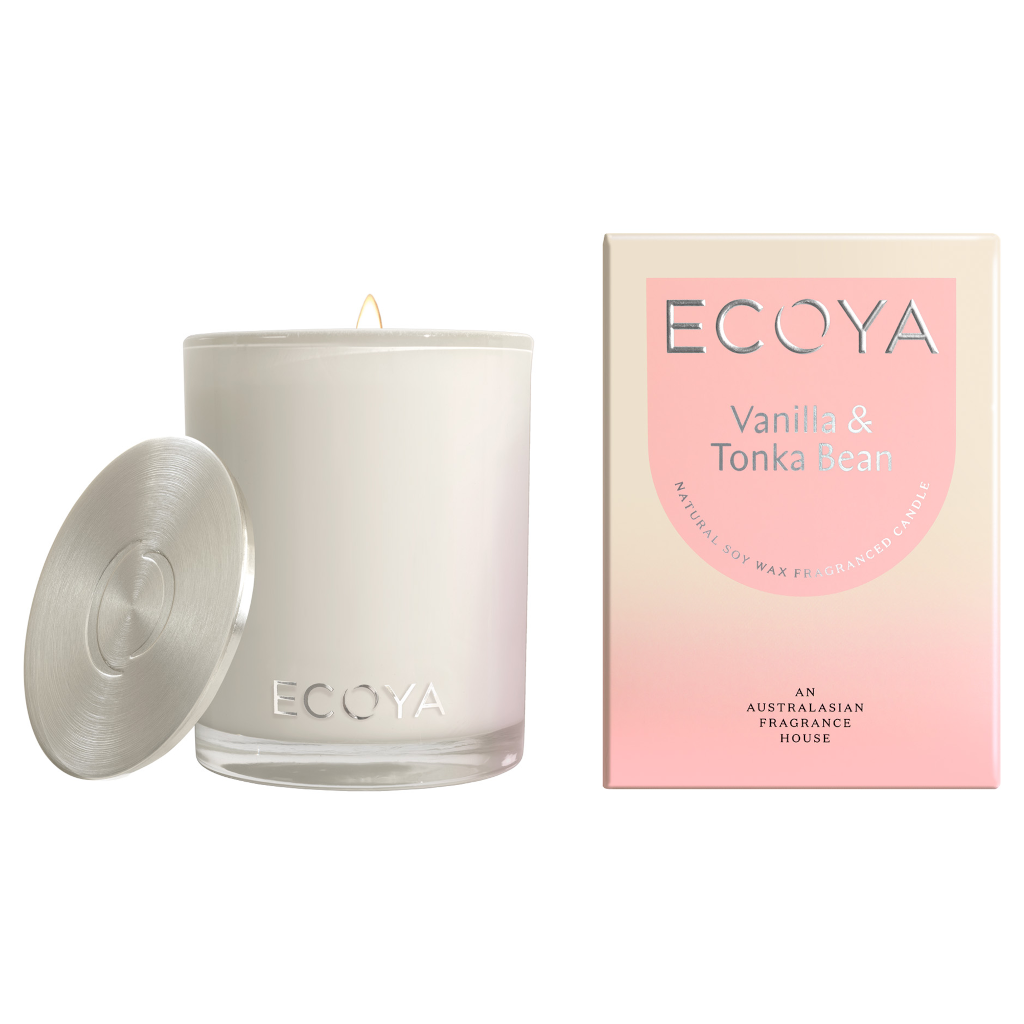 ECOYA Vanilla & Tonka Bean Madison Candle 400g