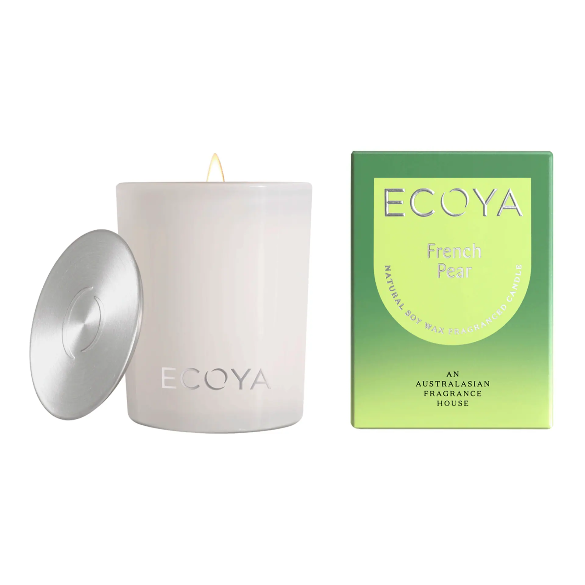 ECOYA French Pear Mini Madison Candle 80g