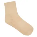 MoveActive Crew Non Slip Grip Socks - Almond