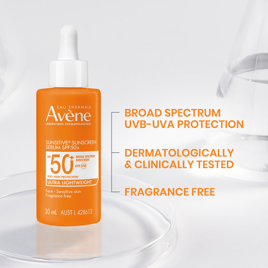 Avène SunsitiveÂ® Sunscreen Serum Spf 50+ 30ml