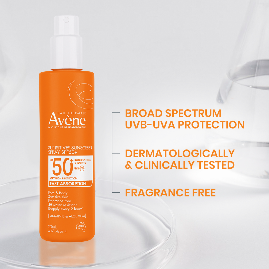 Avène SunsitiveÂ® Sunscreen Spray Spf 50+ 200ml