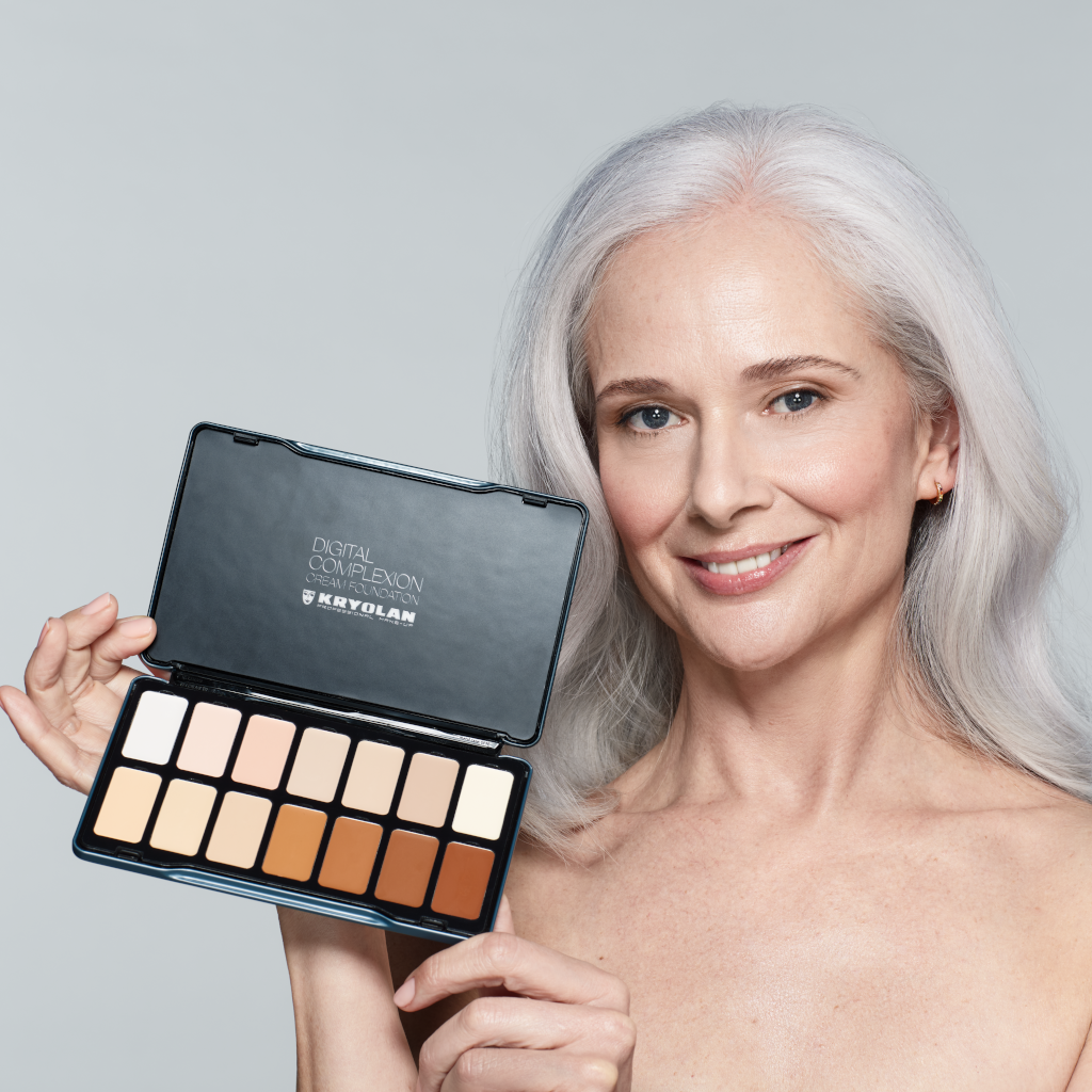 Kryolan Professional Makeup Digital Complexion Cream Palette