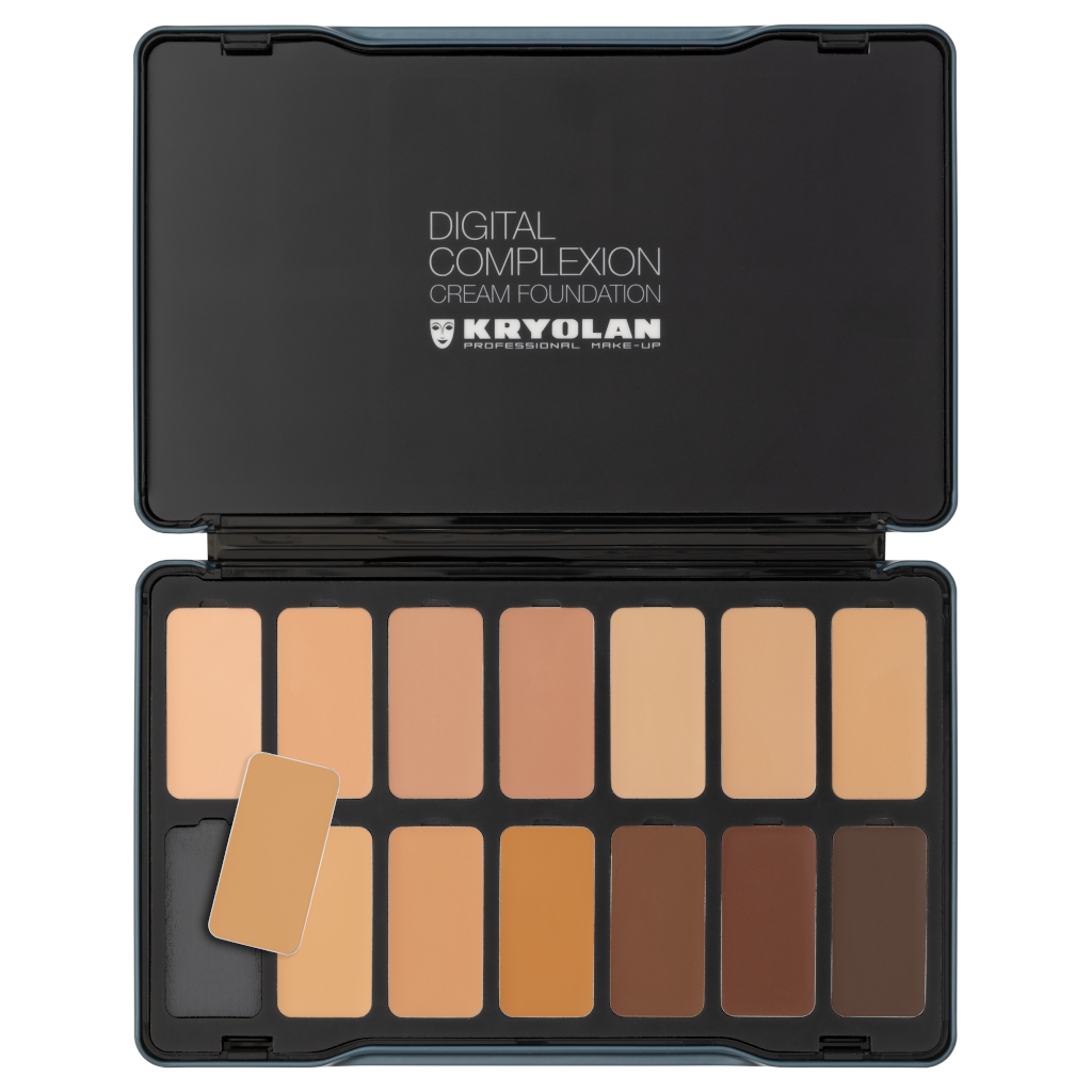 Kryolan Professional Makeup Digital Complexion Cream Palette