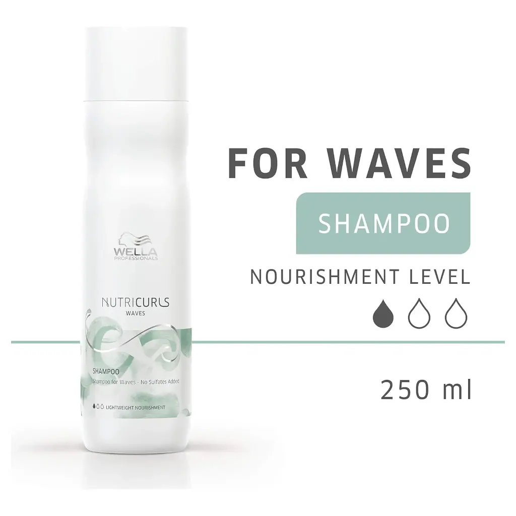 Wella Professionals NUTRICURLS Shampoo Waves 250ml