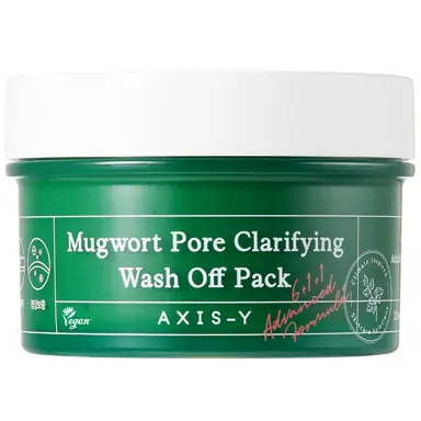 AXIS-Y Mugwort Pore Clarifying Wash Off pack 