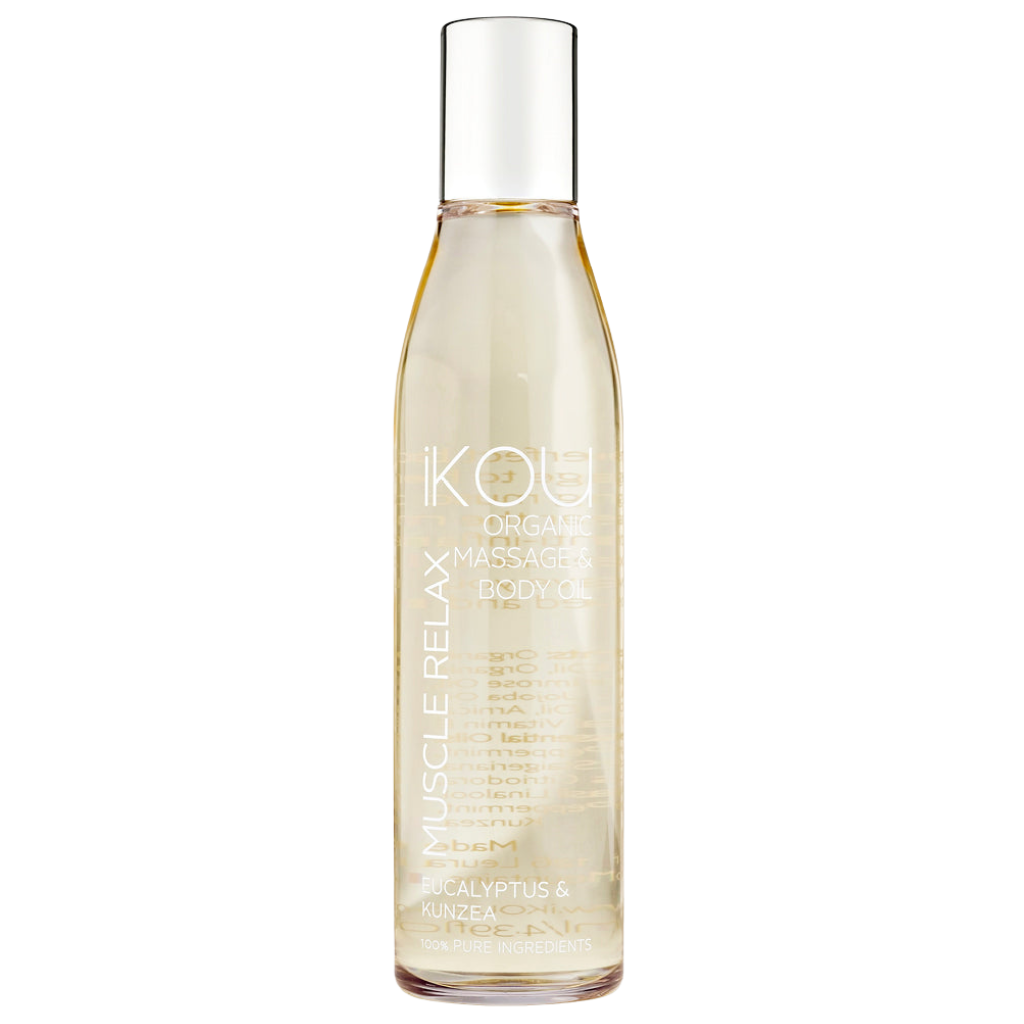 iKOU Organic Massage & Body Oil Muscle Relax 130ml