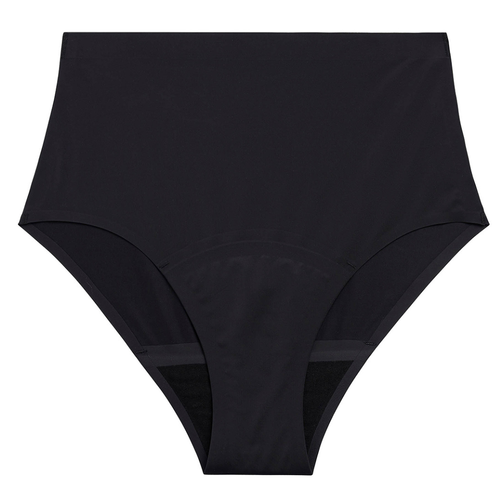 Modibodi Seamfree Full Brief Moderate-Heavy Black