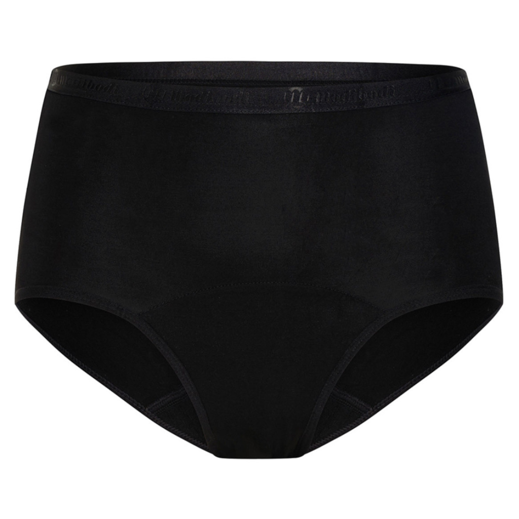 Modibodi Classic Full Brief Moderate-Heavy Black 14/L
