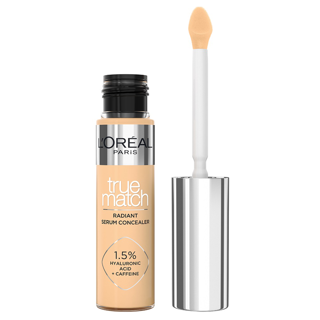 L'Oreal Paris True Match 1.5% [Hyaluronic Acid + Caffeine] Radiant Serum Concealer