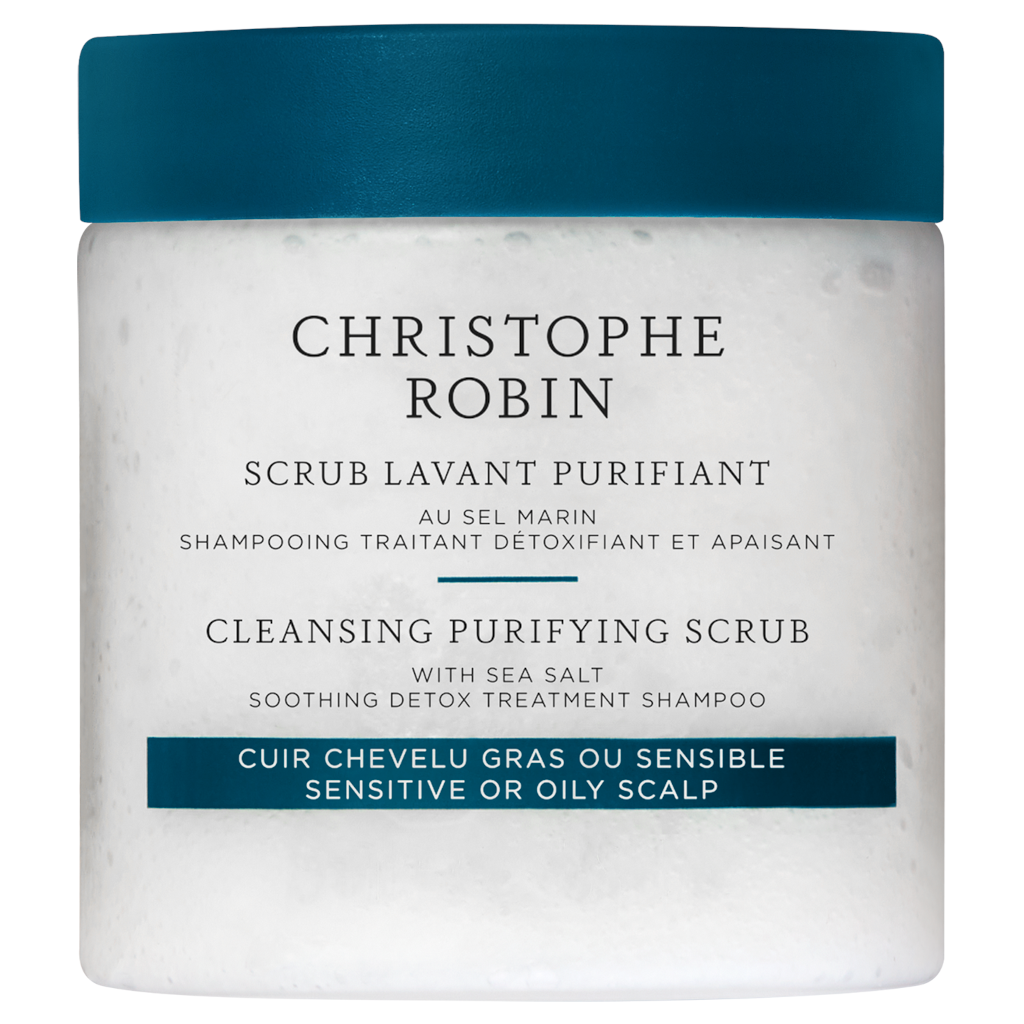 Christophe Robin Cleansing Purifying Scrub With Sea Salt, 75ml