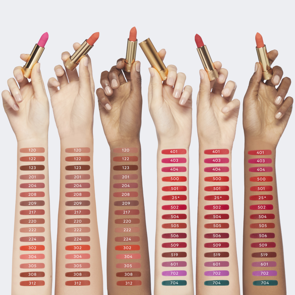 Gucci beauty lipstick swatches deals