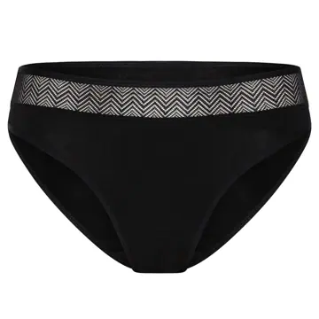 Modibodi Sensual Bikini Light-Moderate Black