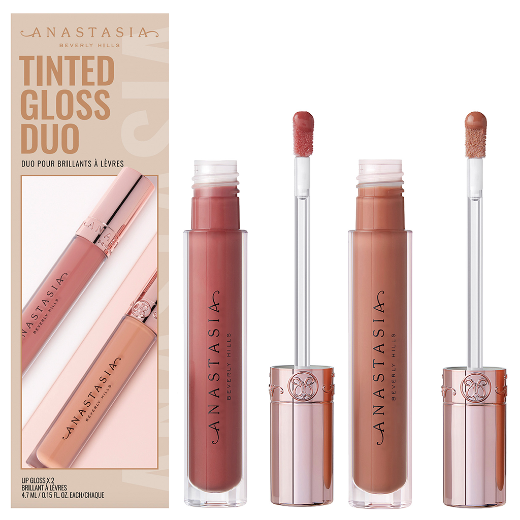 Anastasia Beverly Hills Tinted Gloss Duo Tan Rose + Caramel