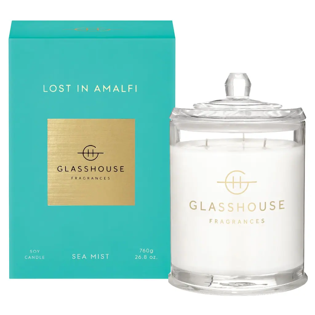 Glasshouse Fragrances Lost in Amalfi 760g Soy Candle