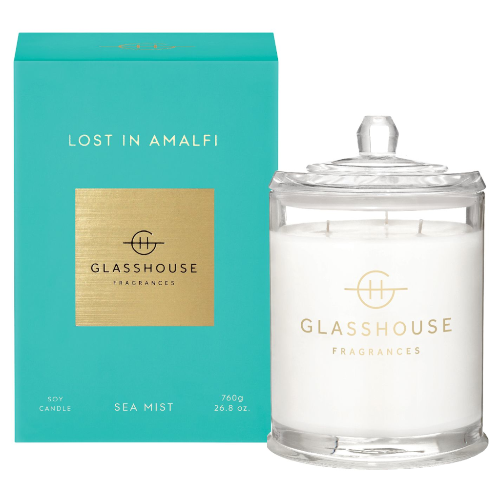 Glasshouse Fragrances Lost in Amalfi 760g Soy Candle