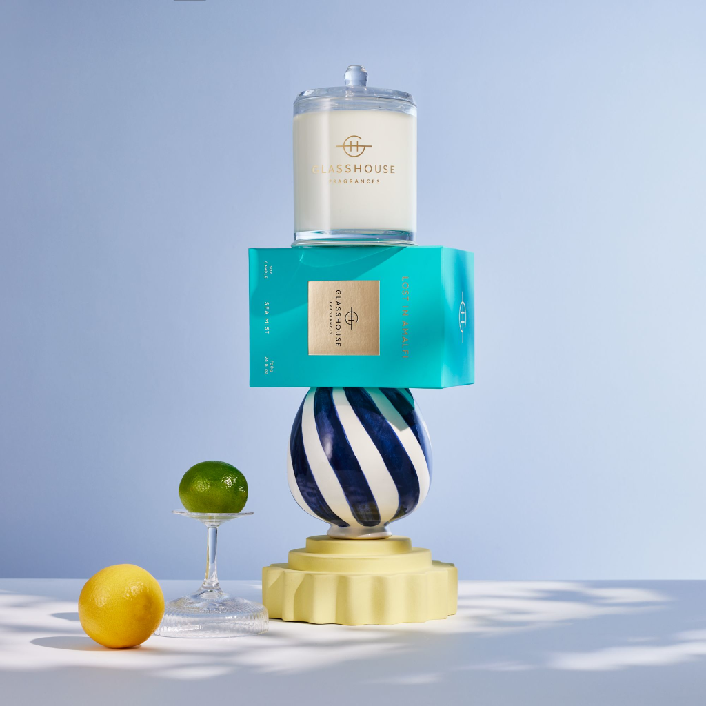 Glasshouse Fragrances Lost in Amalfi 760g Soy Candle