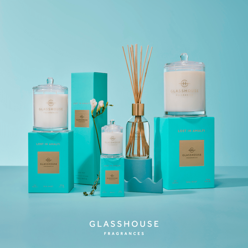 Glasshouse Fragrances Lost in Amalfi 760g Soy Candle